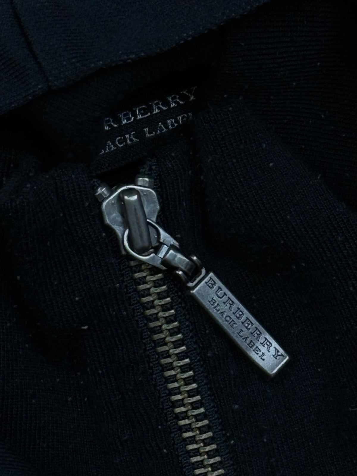 vintage Burberry Black Label sweatjacket