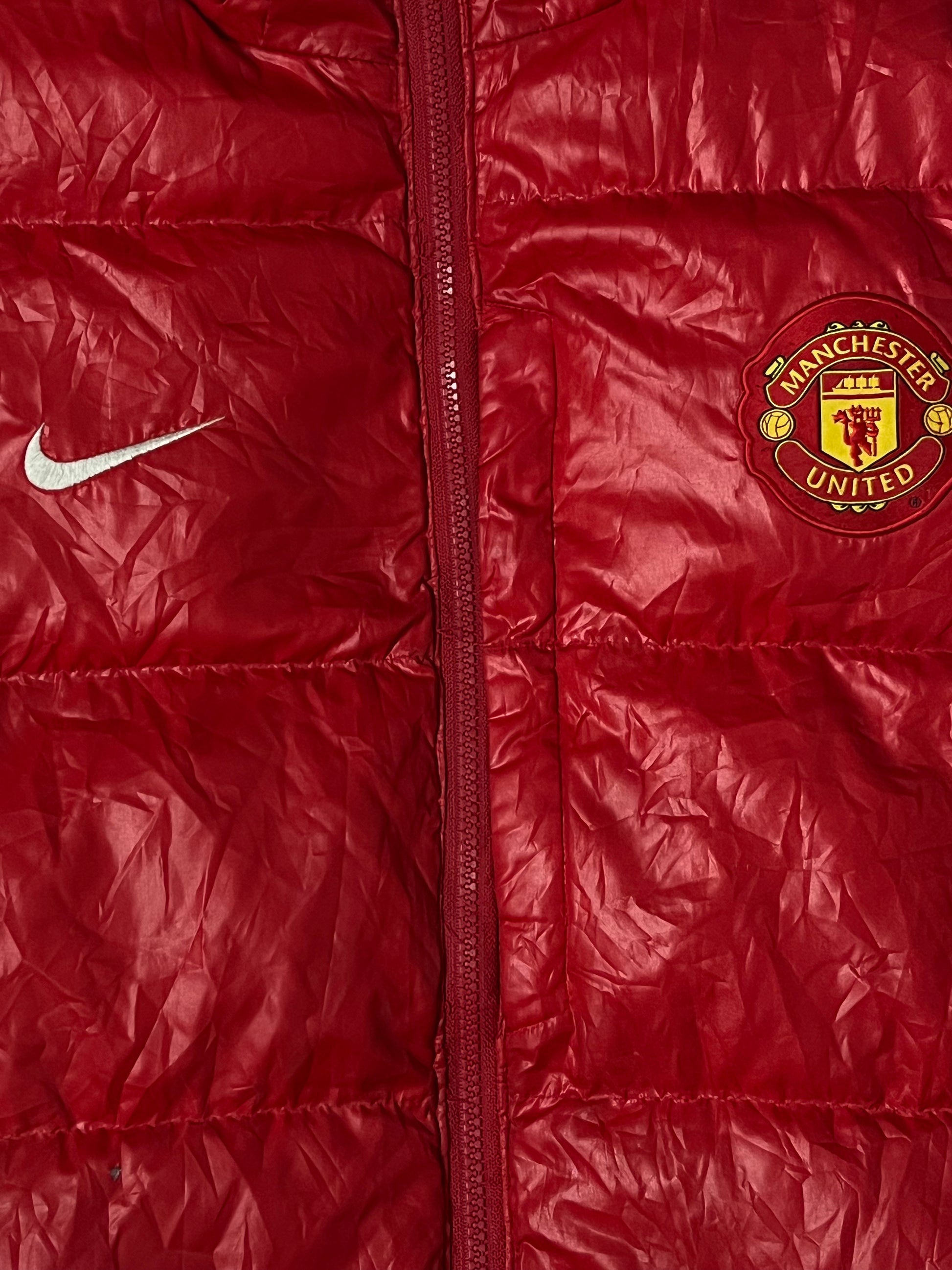 vintage Nike Manchester United pufferjacket {M}