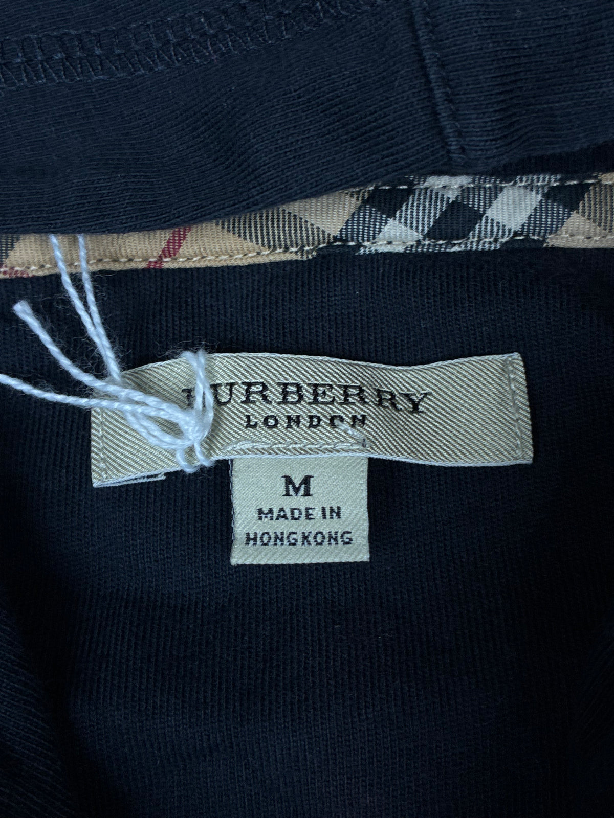 vintage Burberry sweatjacket {M}