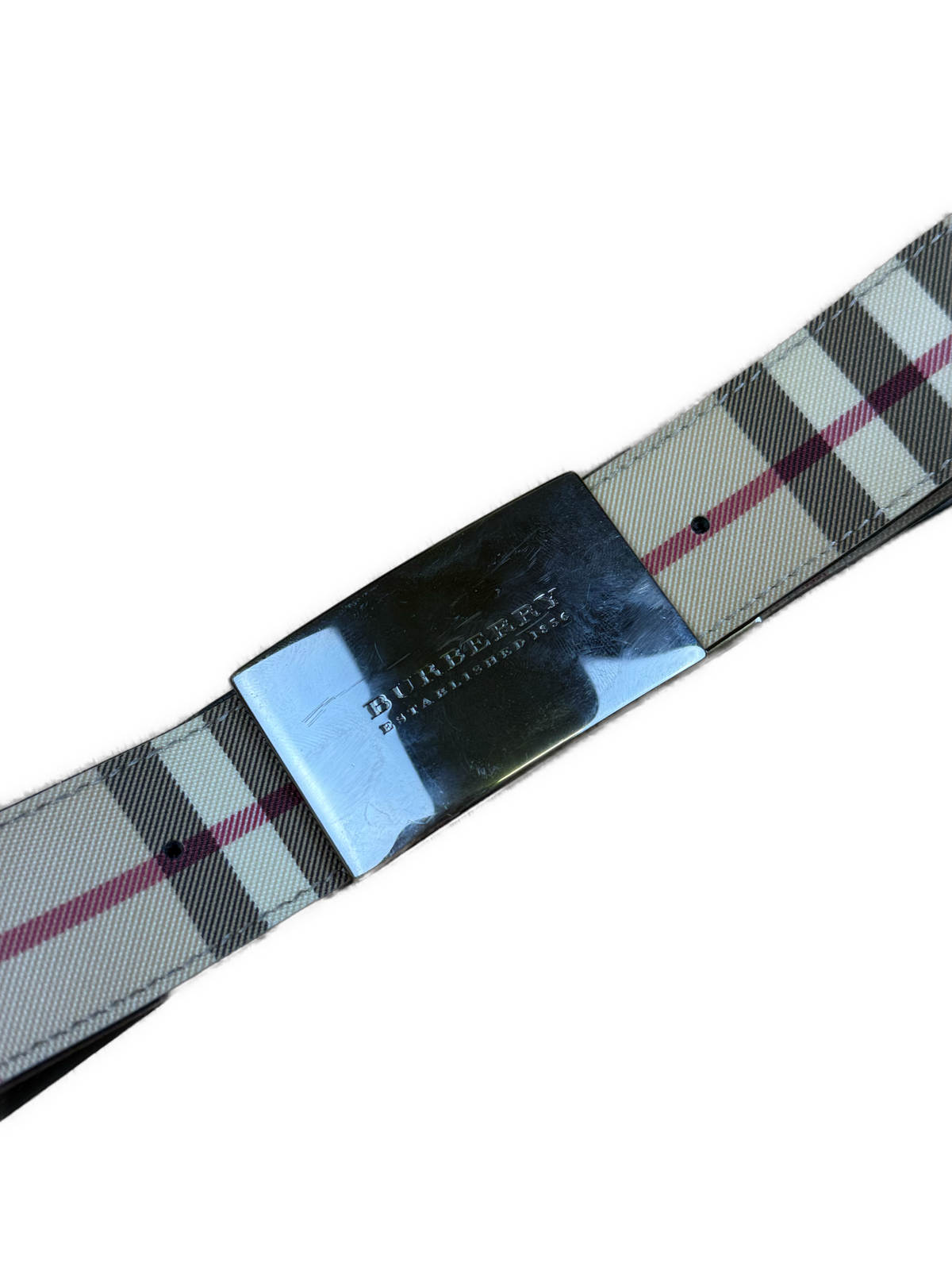 vintage Burberry belt