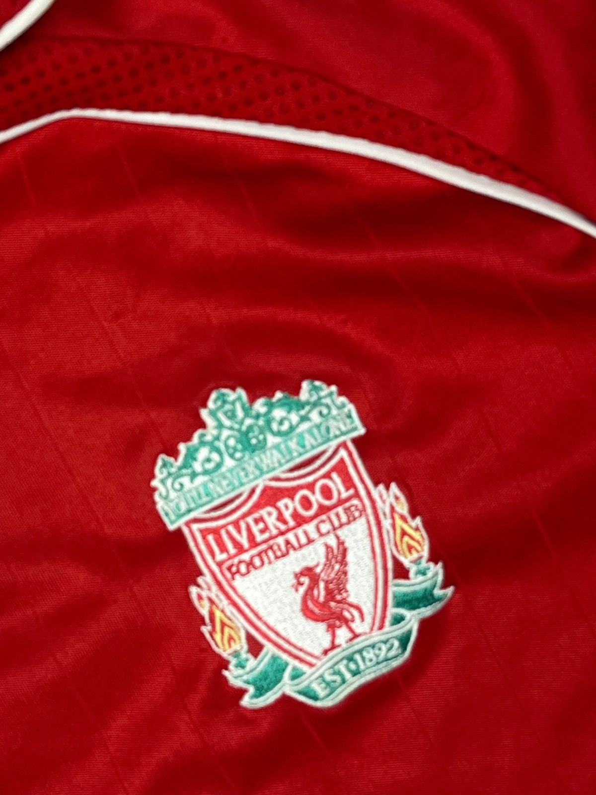 vintage Adidas Fc Liverpool GERRARD8 2007-2008home jersey {XXS}
