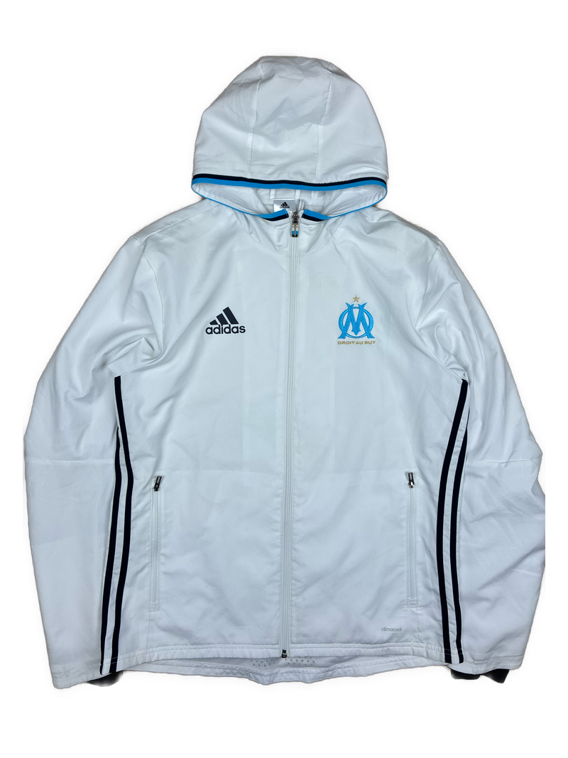 vintage Adidas Olympique Marseille windbreaker {M}