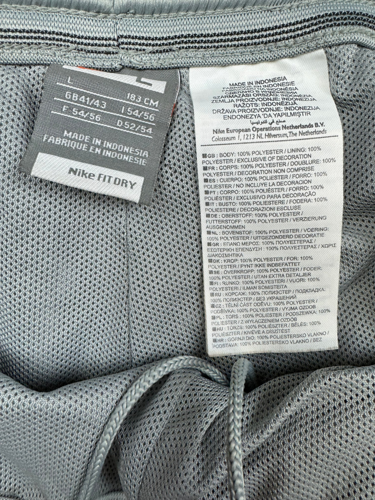 vintage Nike Juventus Turin trackpants {L}