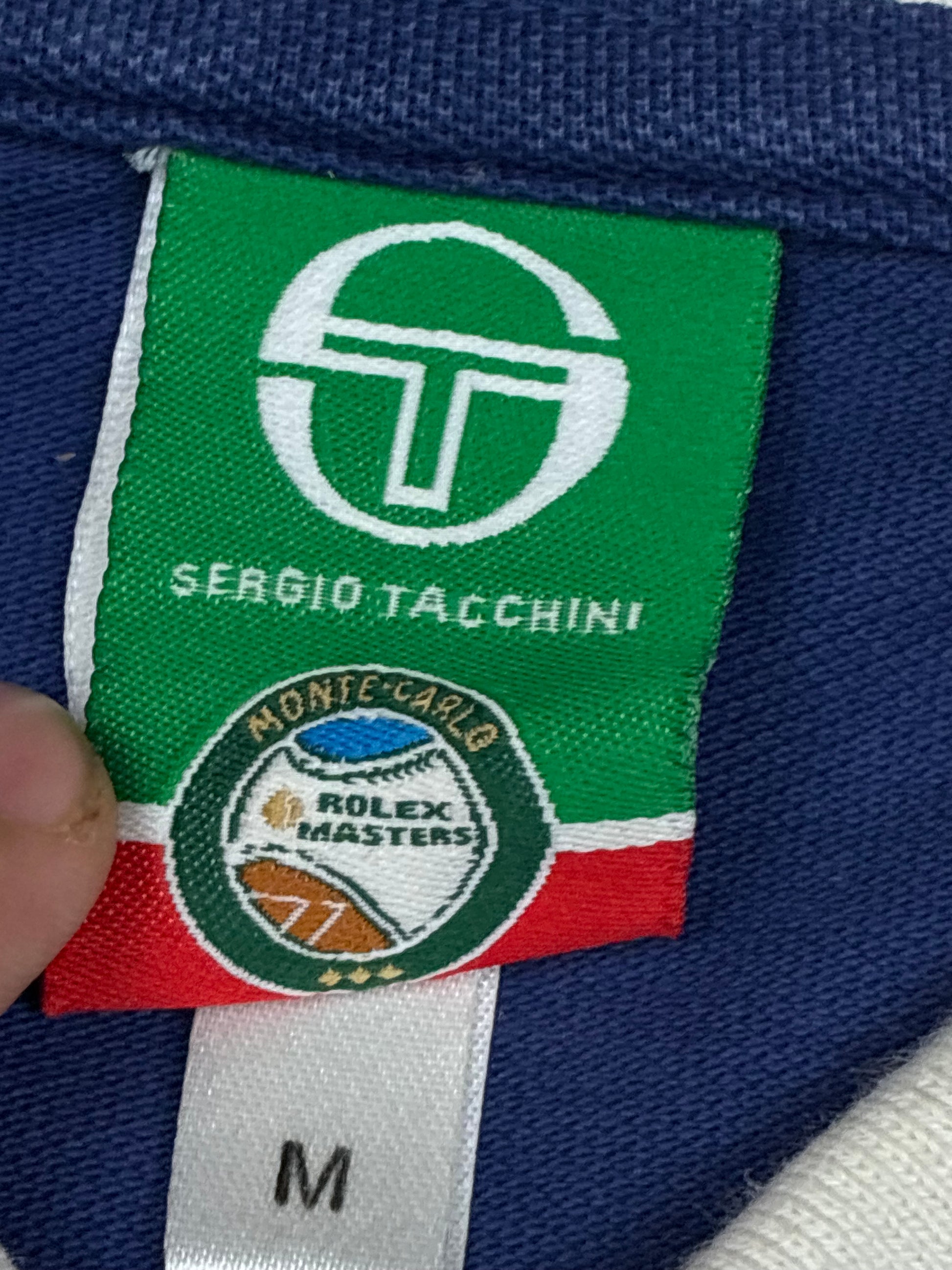vintage Sergio Tacchini X Monte Carlo Rolex Masters polo {M}