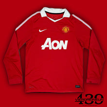 Carica l&#39;immagine nel visualizzatore di Gallery, vintage Nike Manchester United 2010-2011 home jersey long {M}
