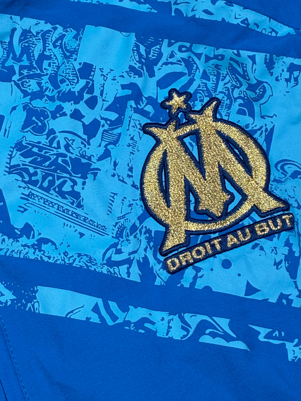 vintage Adidas Olympique Marseille windbreaker {XS}