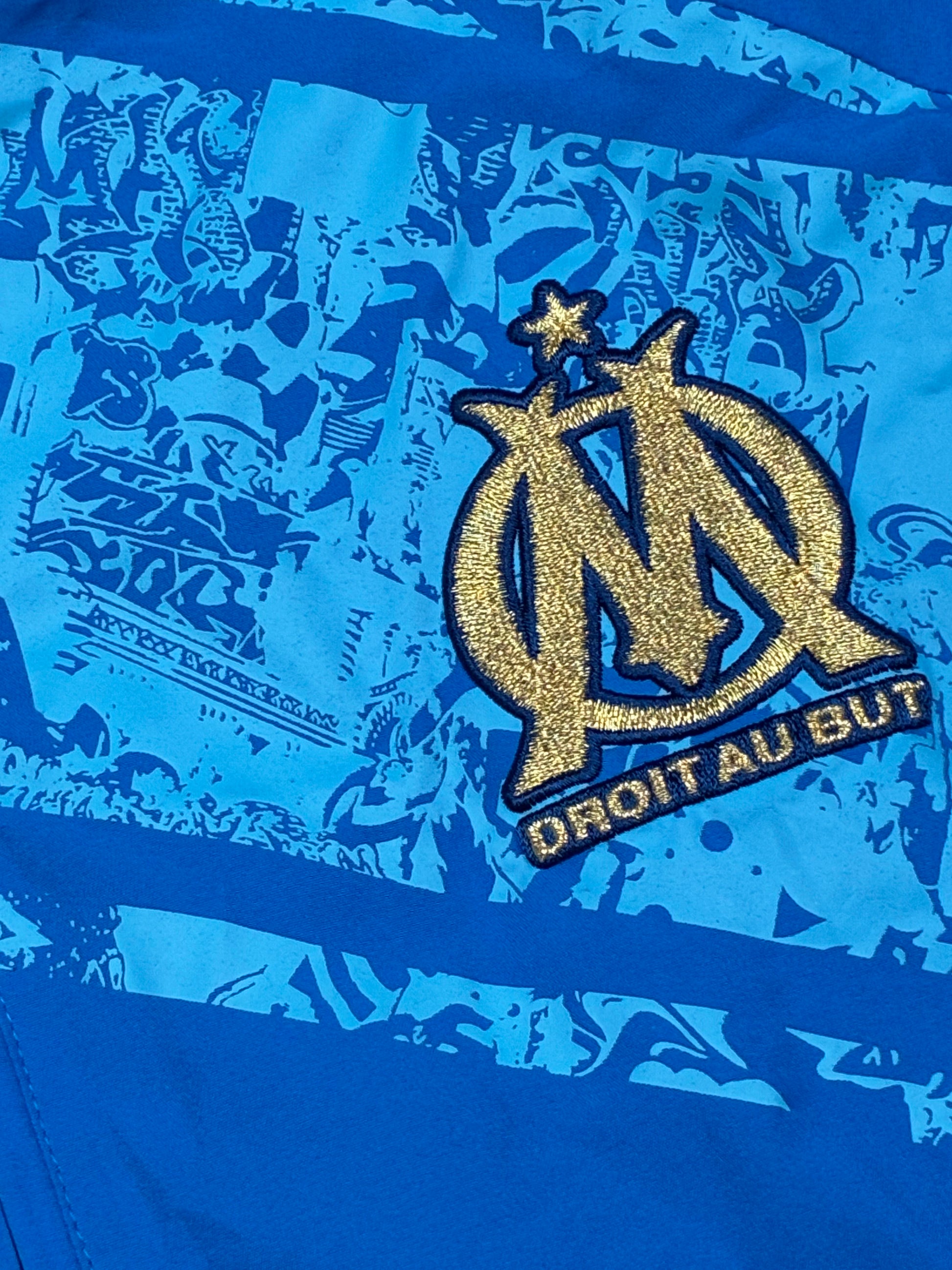 vintage Adidas Olympique Marseille windbreaker {XS}