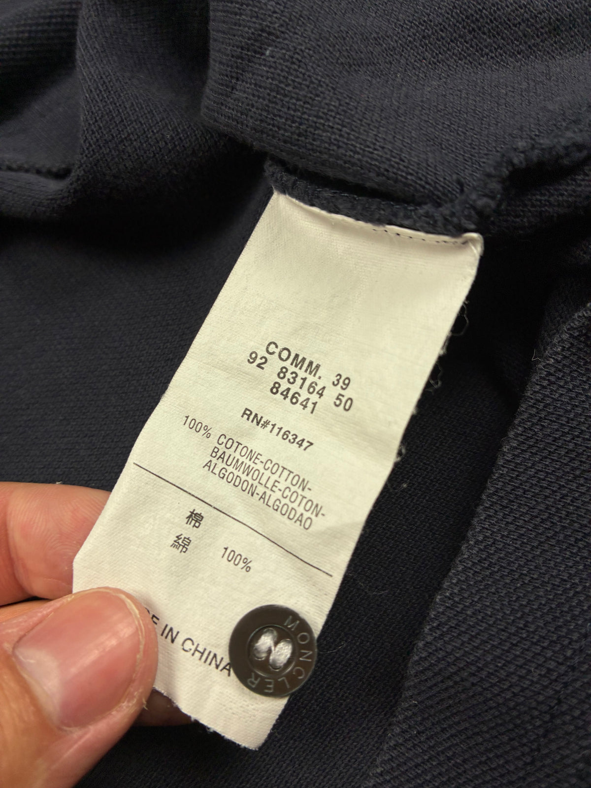 vintage Moncler polo {L}