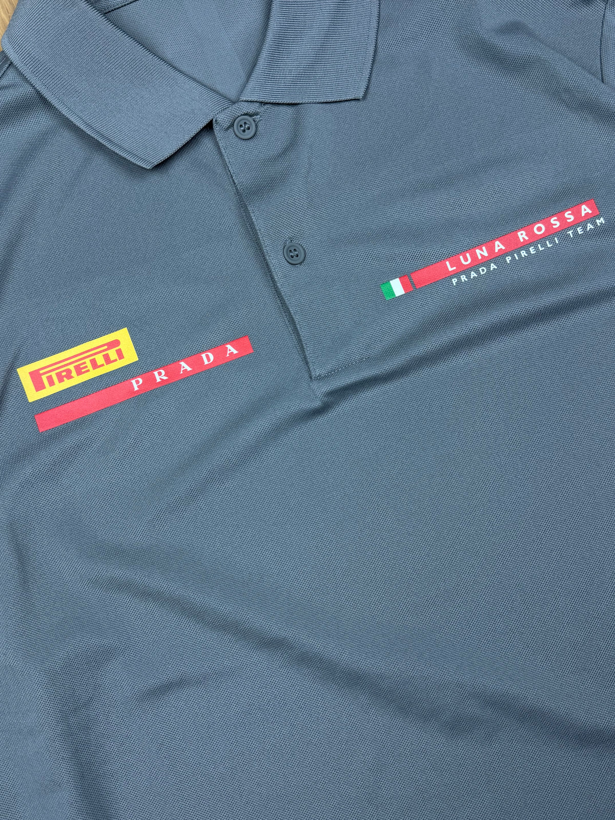grey Prada Luna Rossa long polo