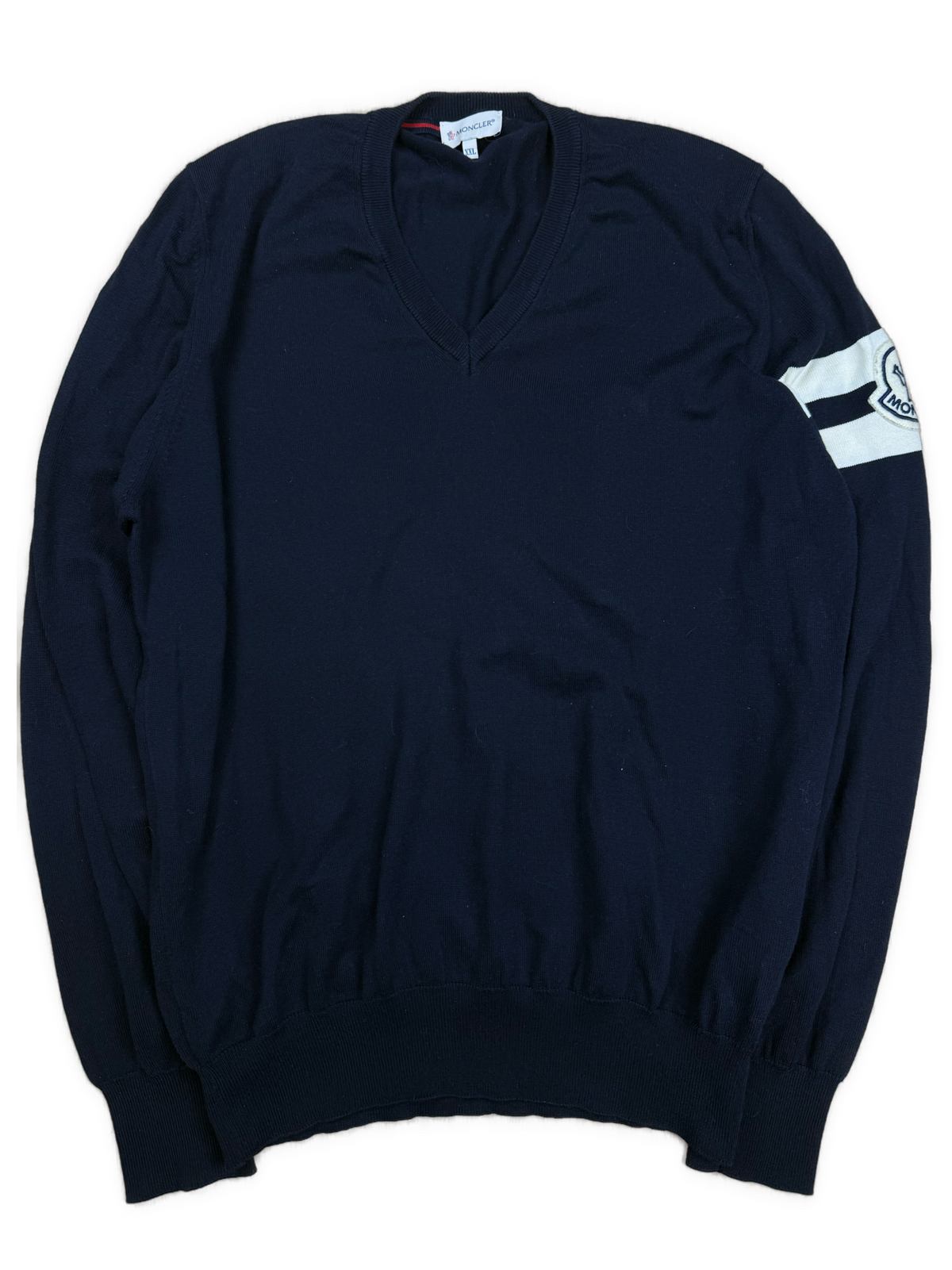 vintage navyblue Moncler knittedsweater {L}