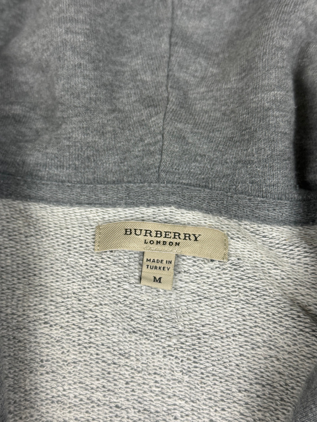 vintage Burberry sweatjacket {L}