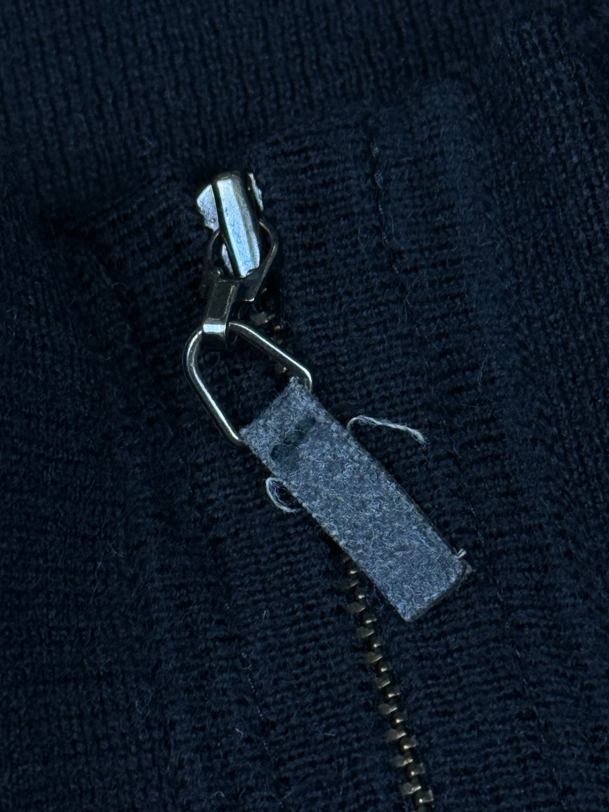 vintage Burberry quarterzip