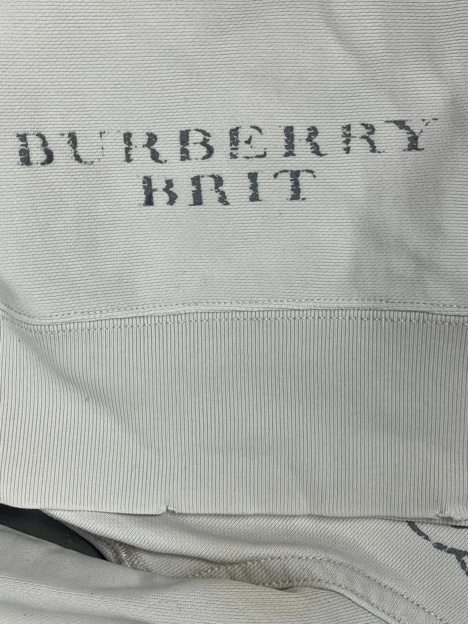 vintage Burberry hoodie {S}