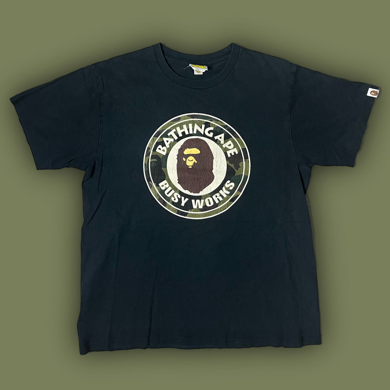 vintage BAPE a bathing ape t-shirt {L}