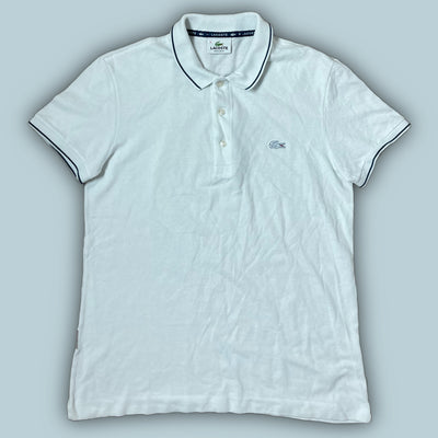 vintage white Lacoste polo {M}