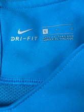 Φόρτωση εικόνας στο εργαλείο προβολής Συλλογής, blue Nike Fc Barcelona trainingsjersey {L}
