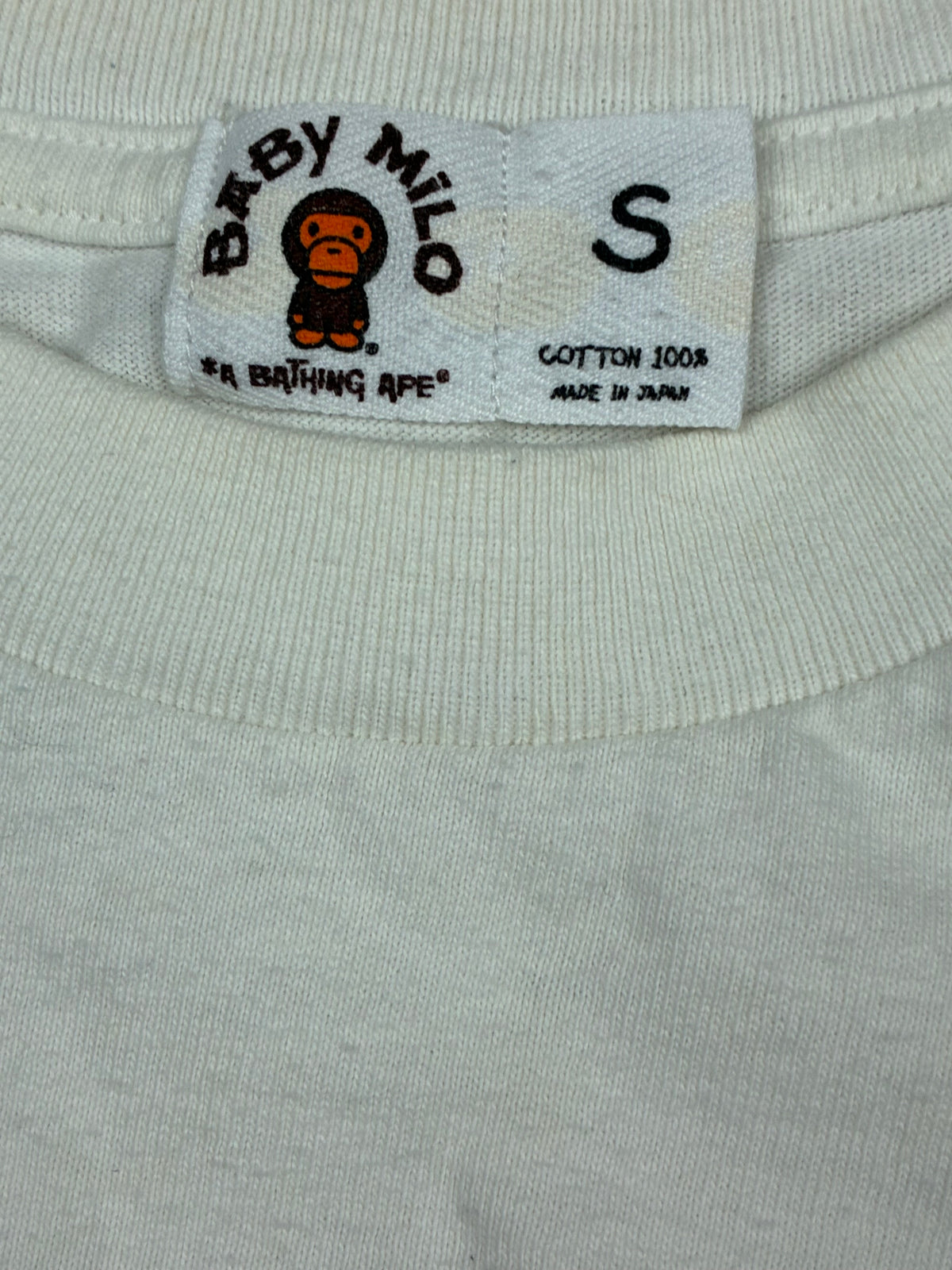 vintage BAPE Baby Milo t-shirt {S}