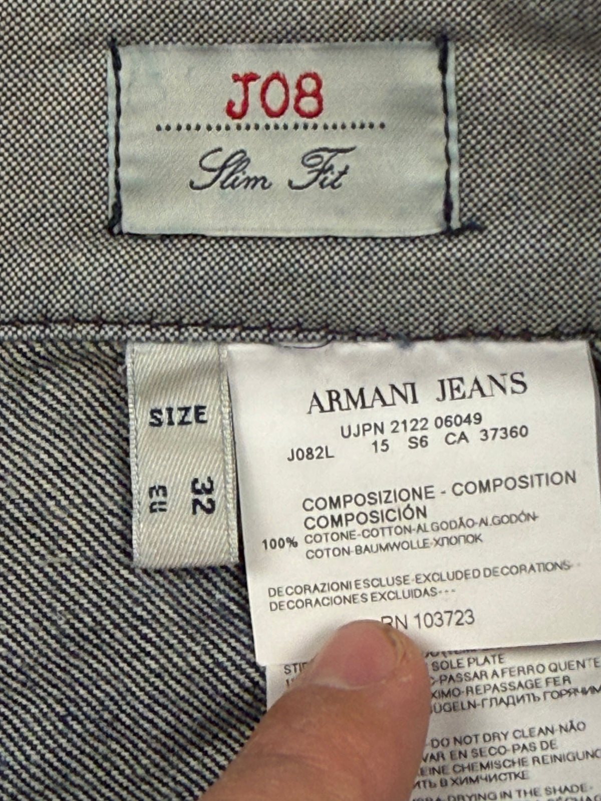 vintage Armani jeans