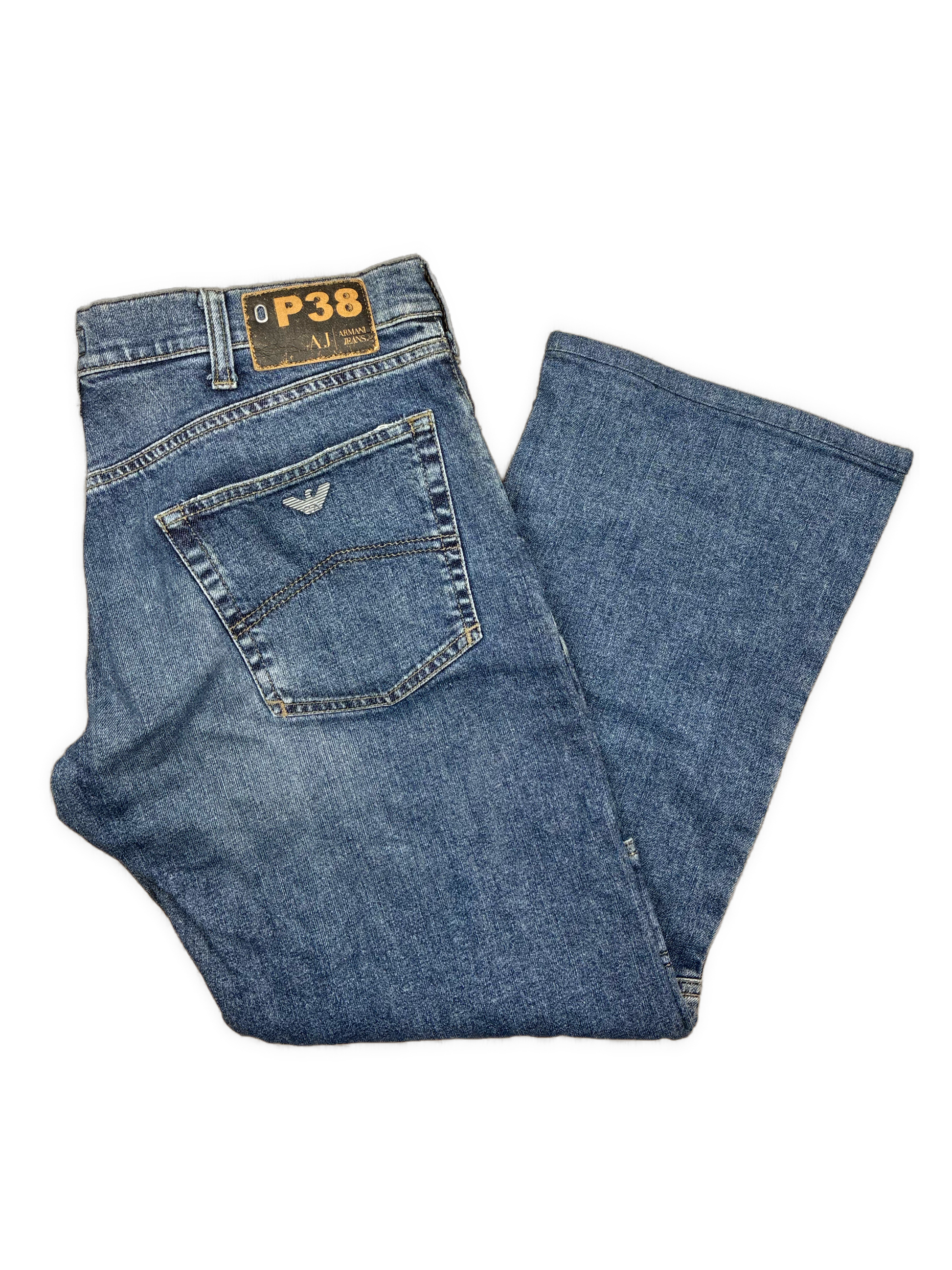 vintage Armani 3/4 jeans {L}