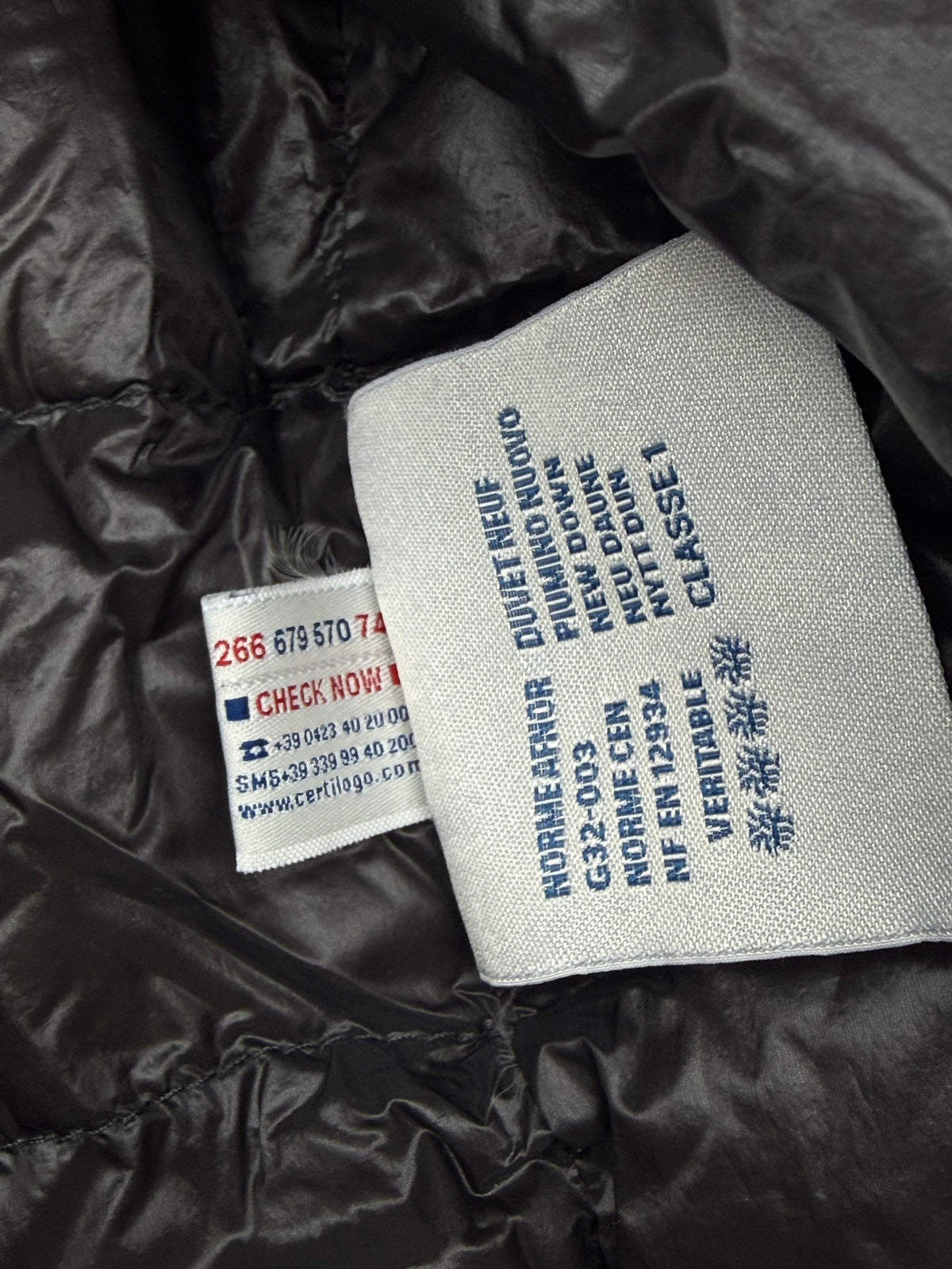 vintage Moncler winterjacket {S}