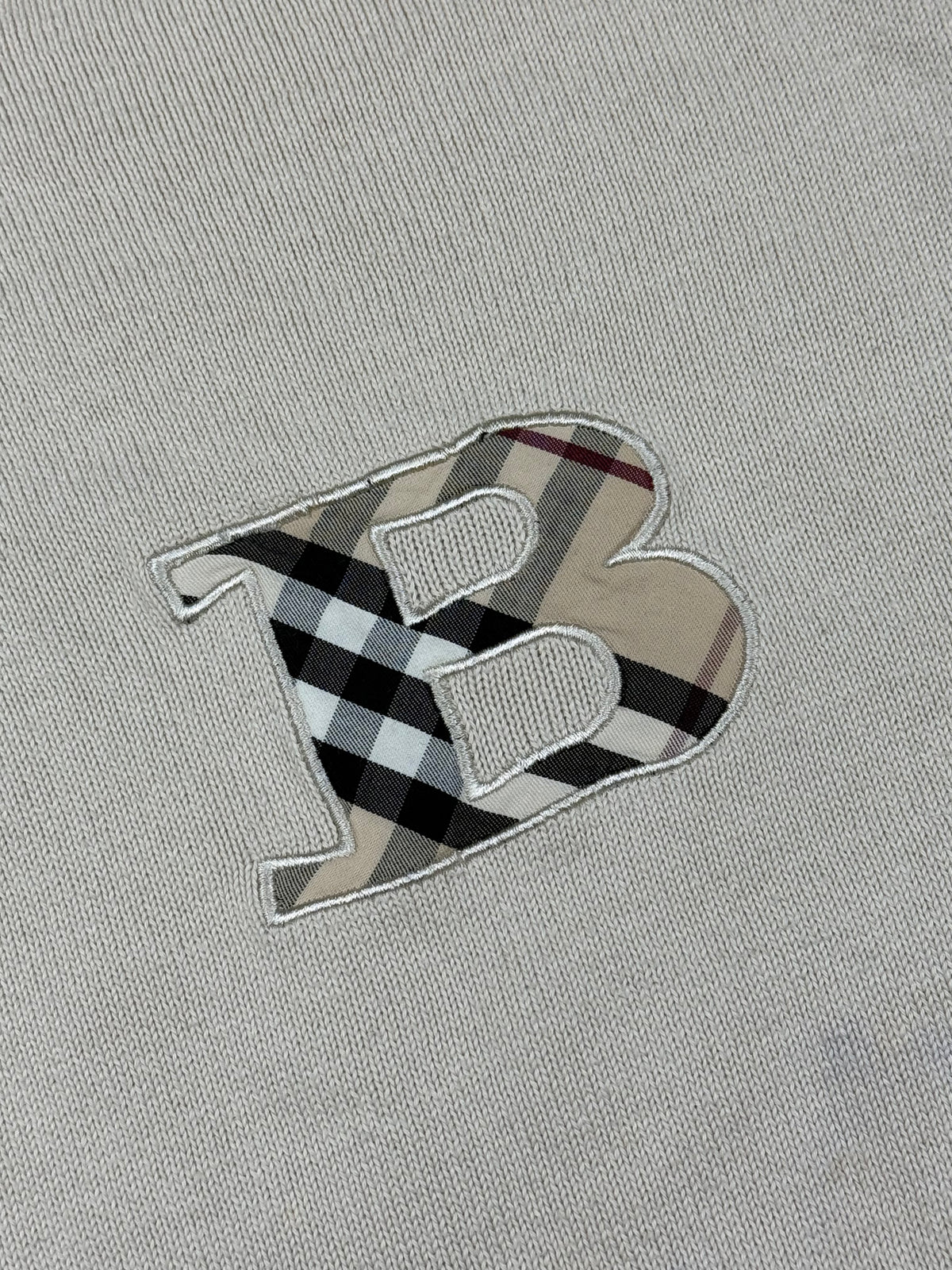 vintage Burberry knittedsweater {XS}