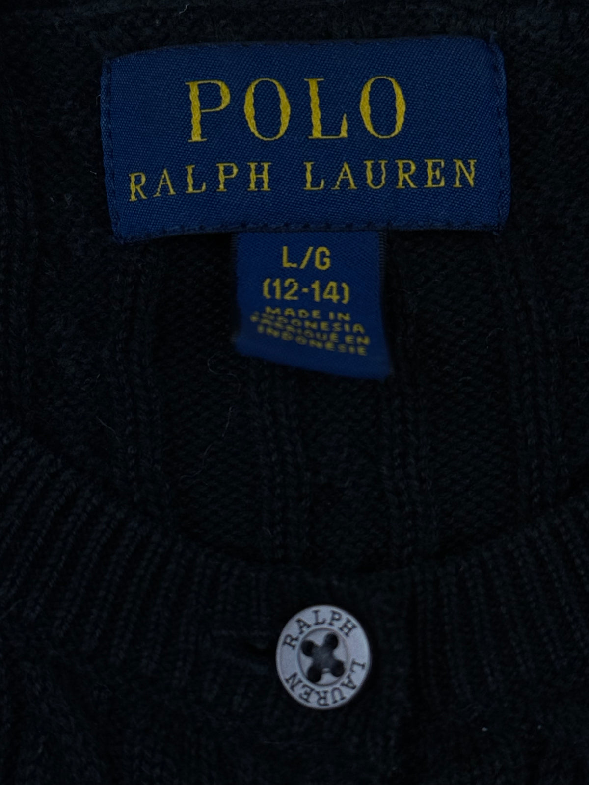 vintage Polo Ralph Lauren sweatjacket {XS}