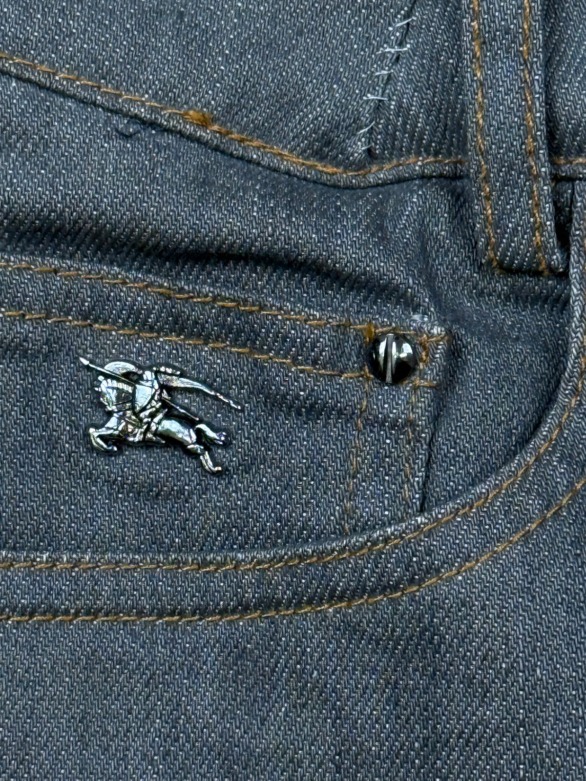 vintage Burberry jeans {S}