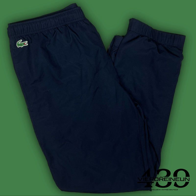 navyblue Lacoste trackpants {M}