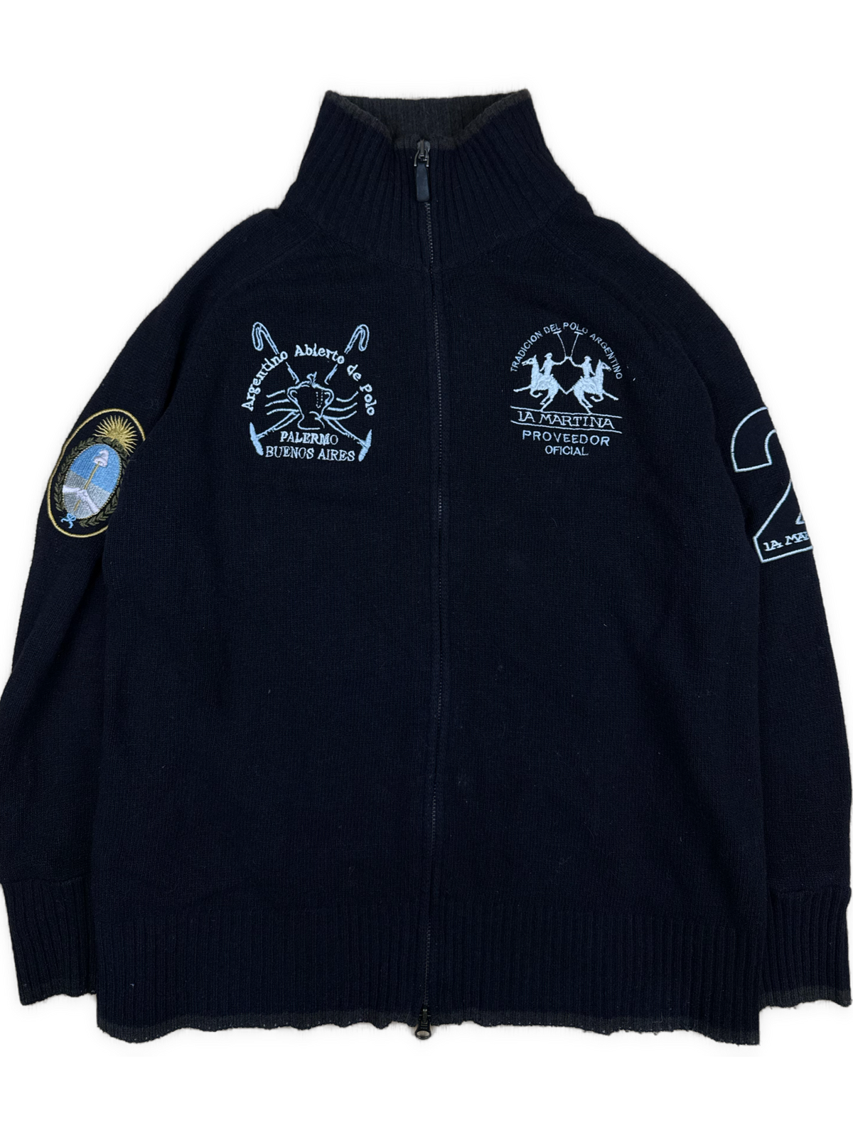 vintage La Martina sweatjacket {S}