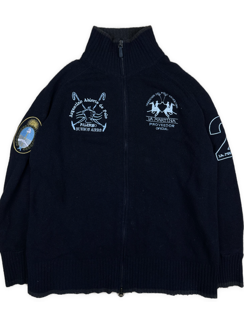 vintage La Martina sweatjacket {S}