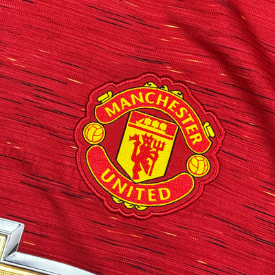 red Adidas Manchester United RASHFORD10 home jersey {S}