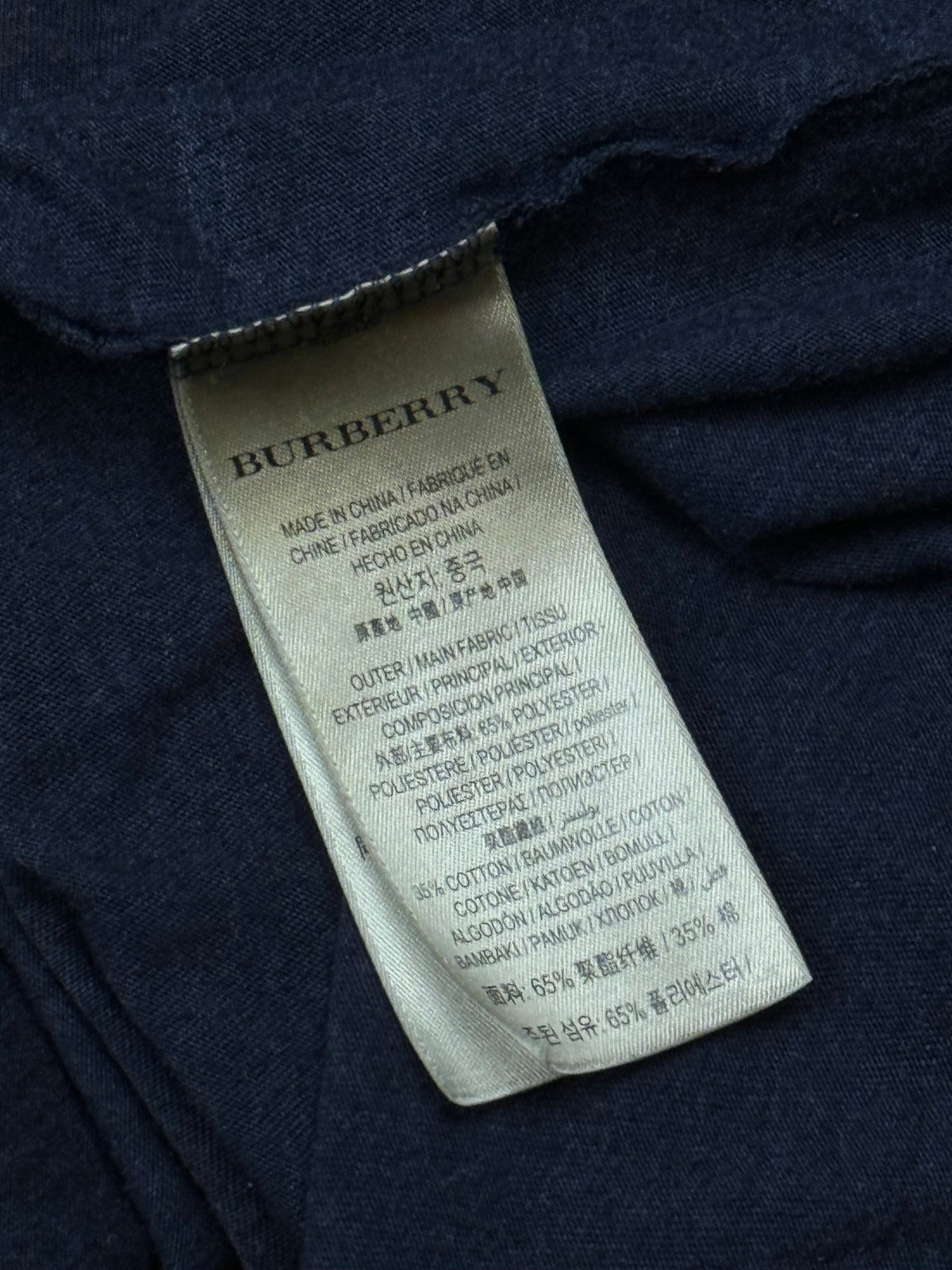 vintage Burberry t-shirt