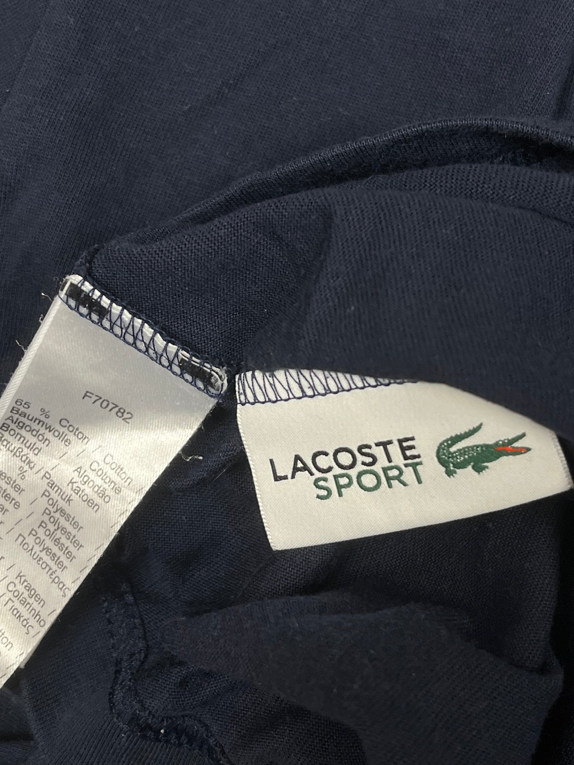 navyblue Lacoste t-shirt {XL}