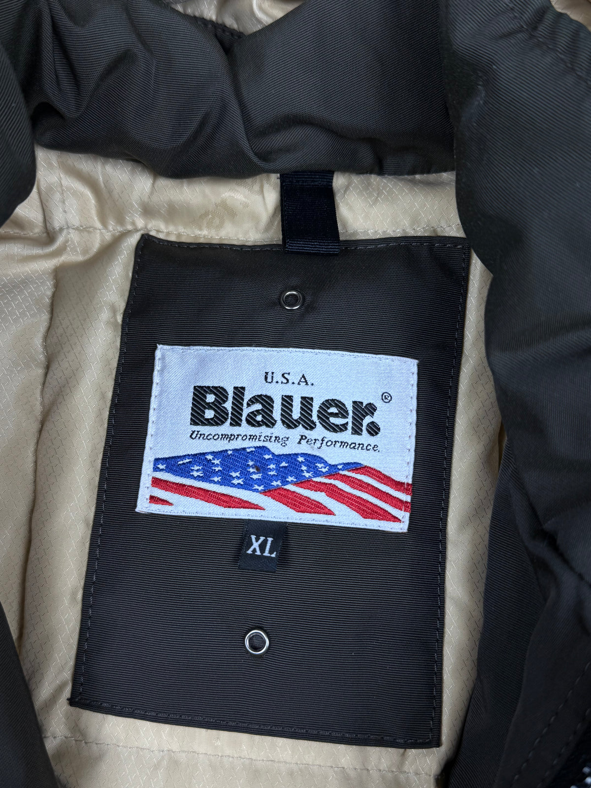 vintage Blauer winterjacket {XL}
