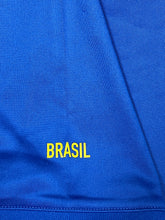 Carica l&#39;immagine nel visualizzatore di Gallery, vintage Nike Brasil trainingsjersey 2008 {L}
