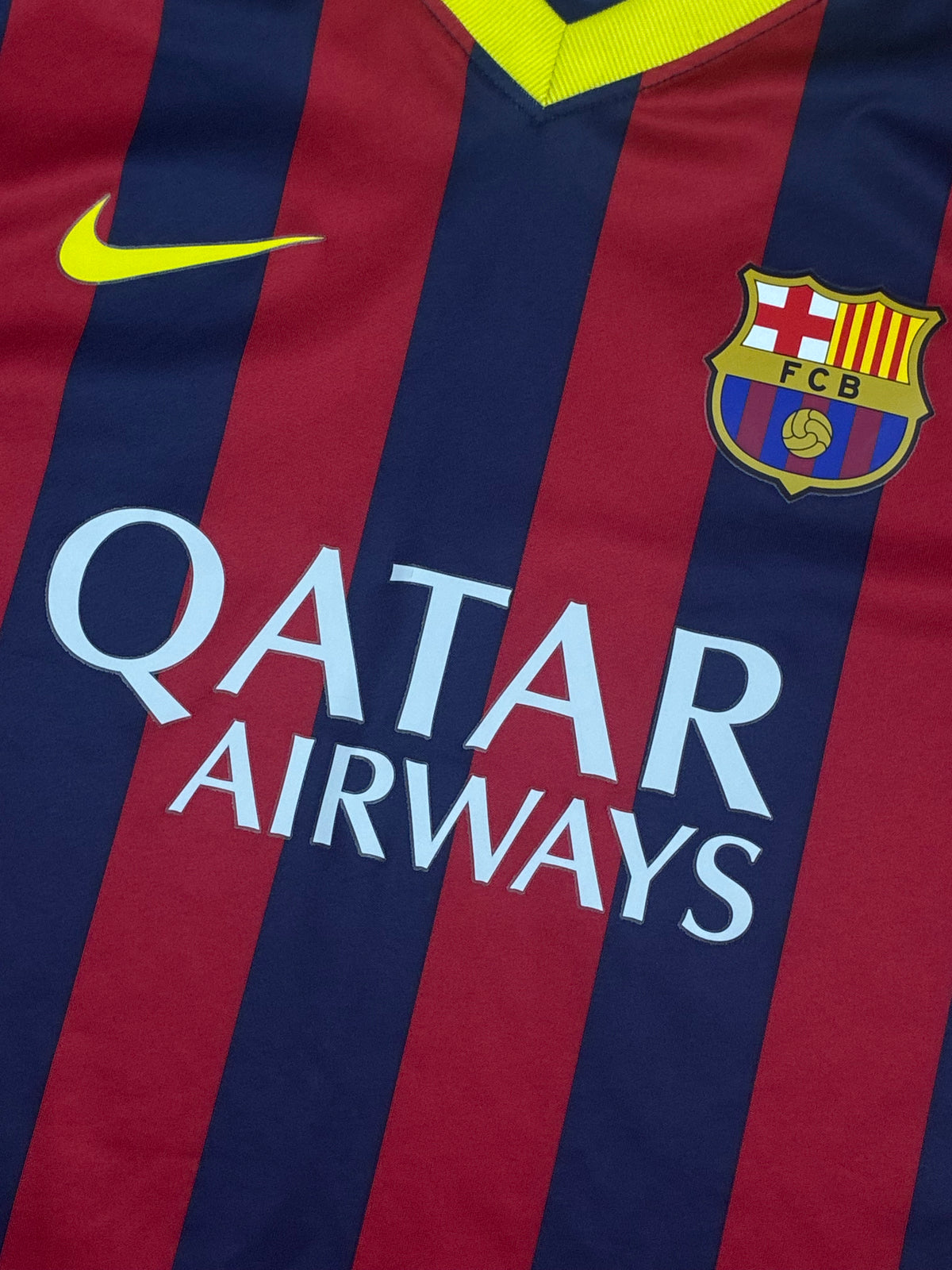 vintage Nike Fc Barcelona home jersey {S}
