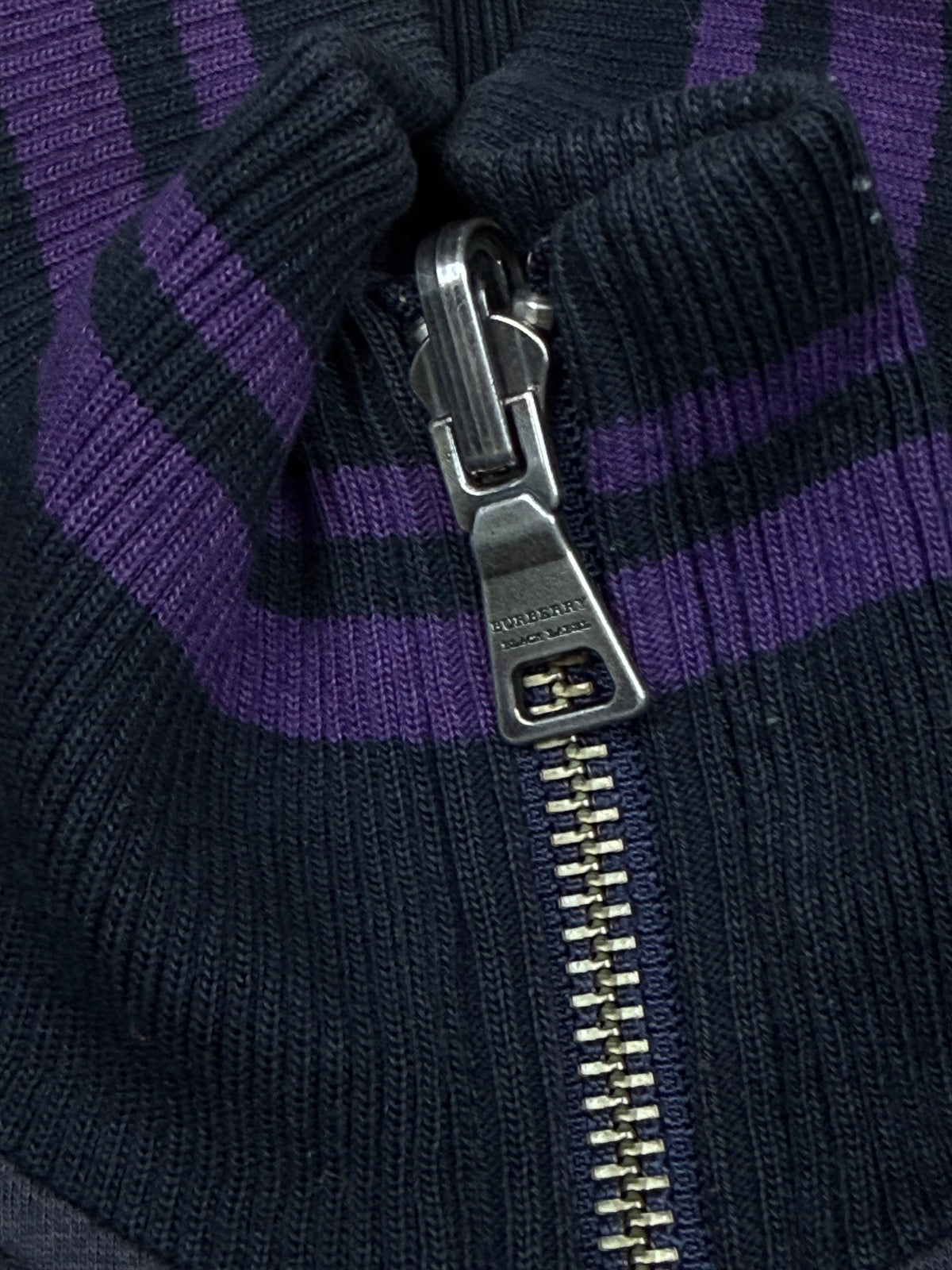 vintage Burberry Black Label sweatjacket {S}