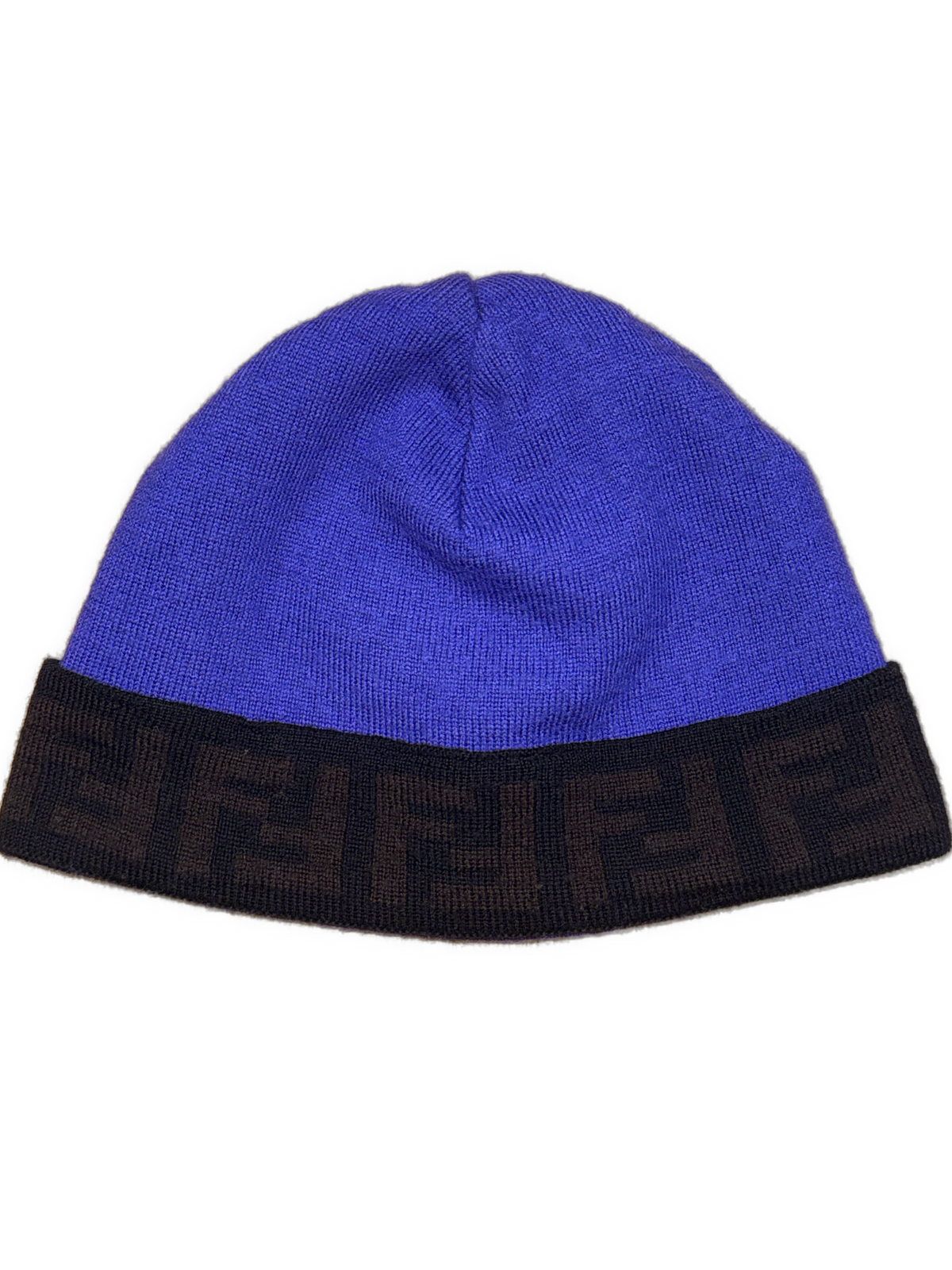 vintage purple Fendi beanie