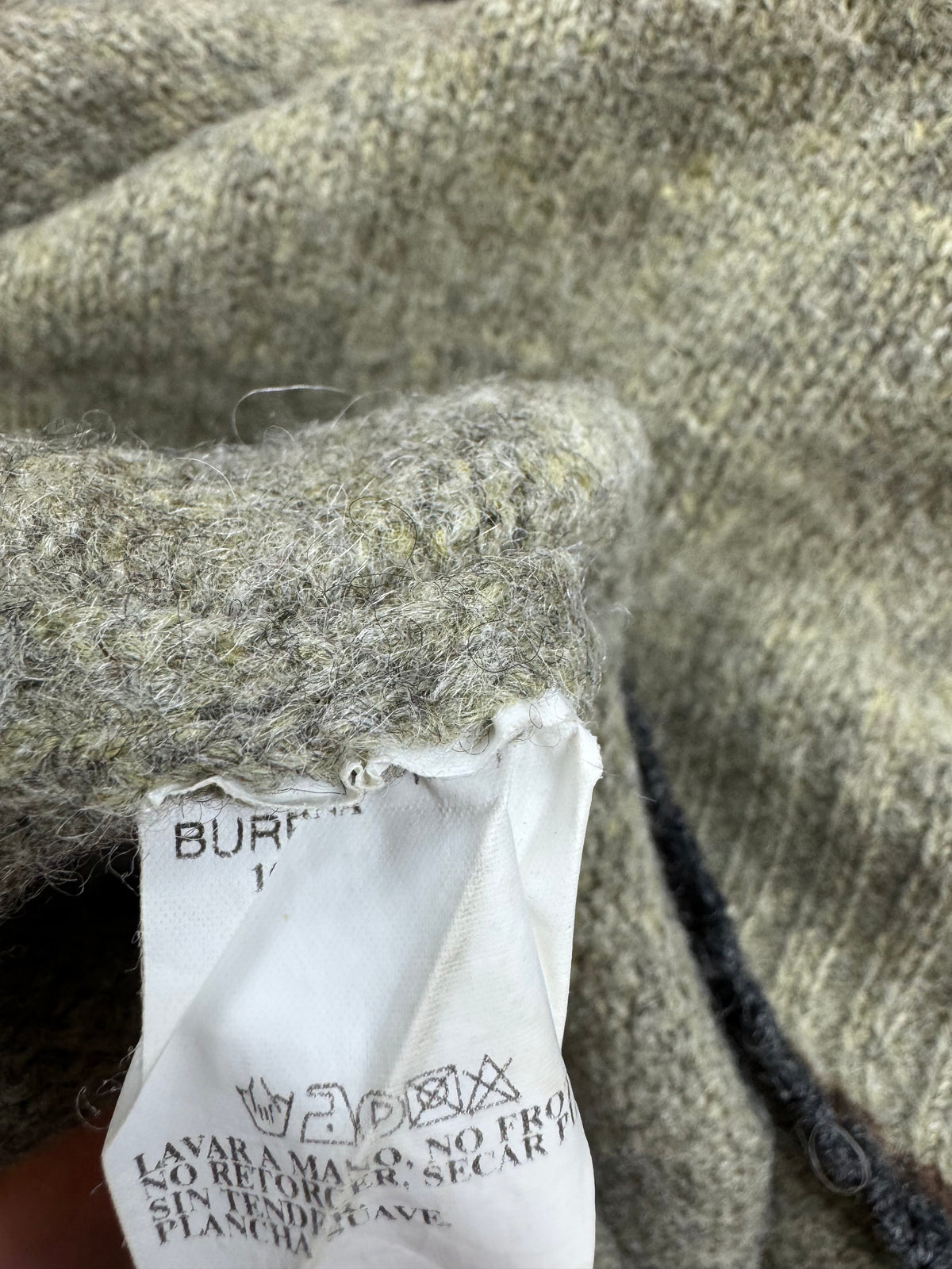 vintage Burberry knittedsweater {M}