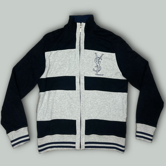 vintage YSL Yves Saint Laurent sweatjacket {M}