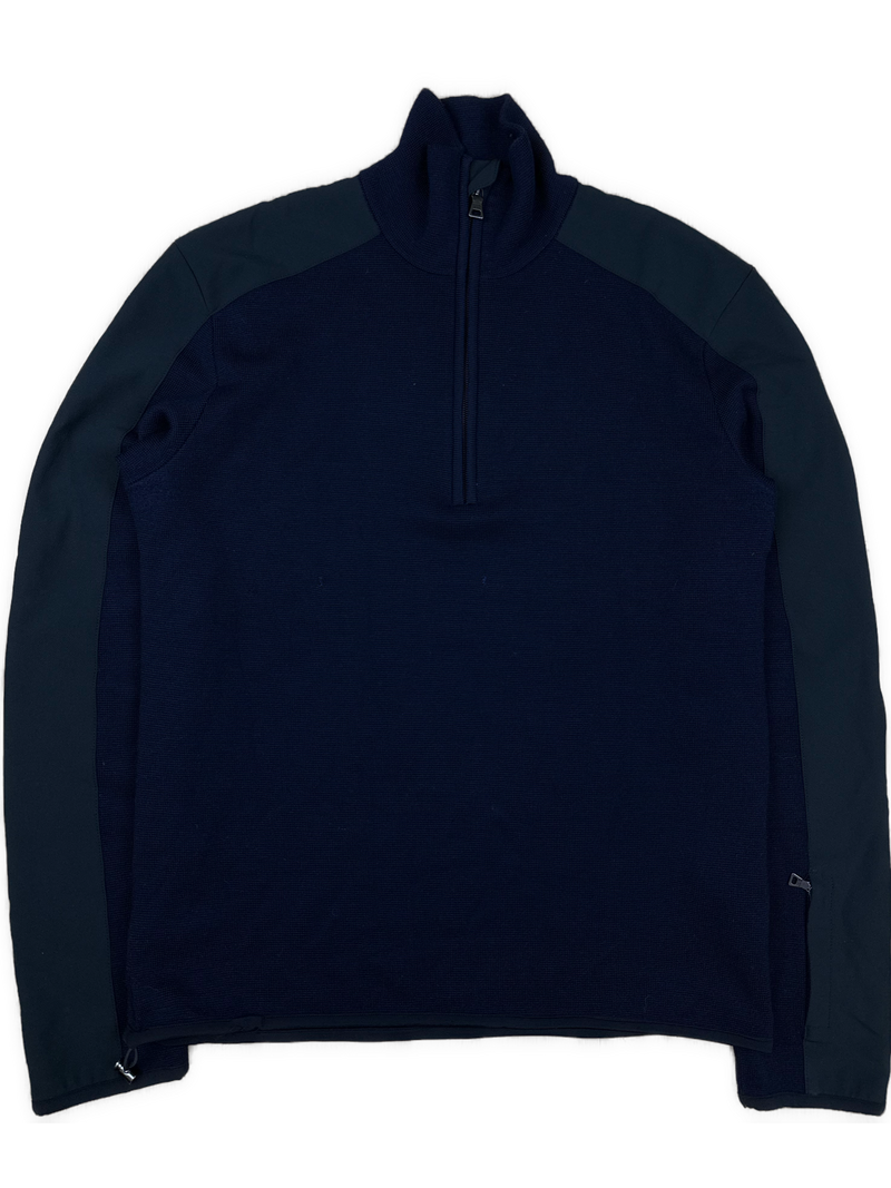 vintage Prada quarterzip {L}
