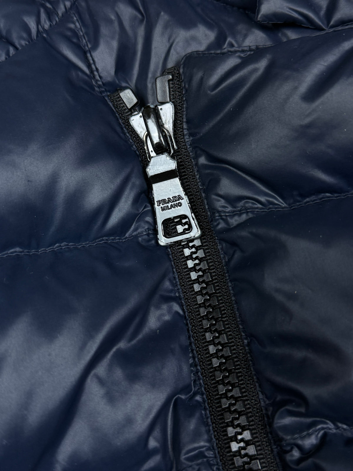 vintage navyblue Prada winterjacket {XL}