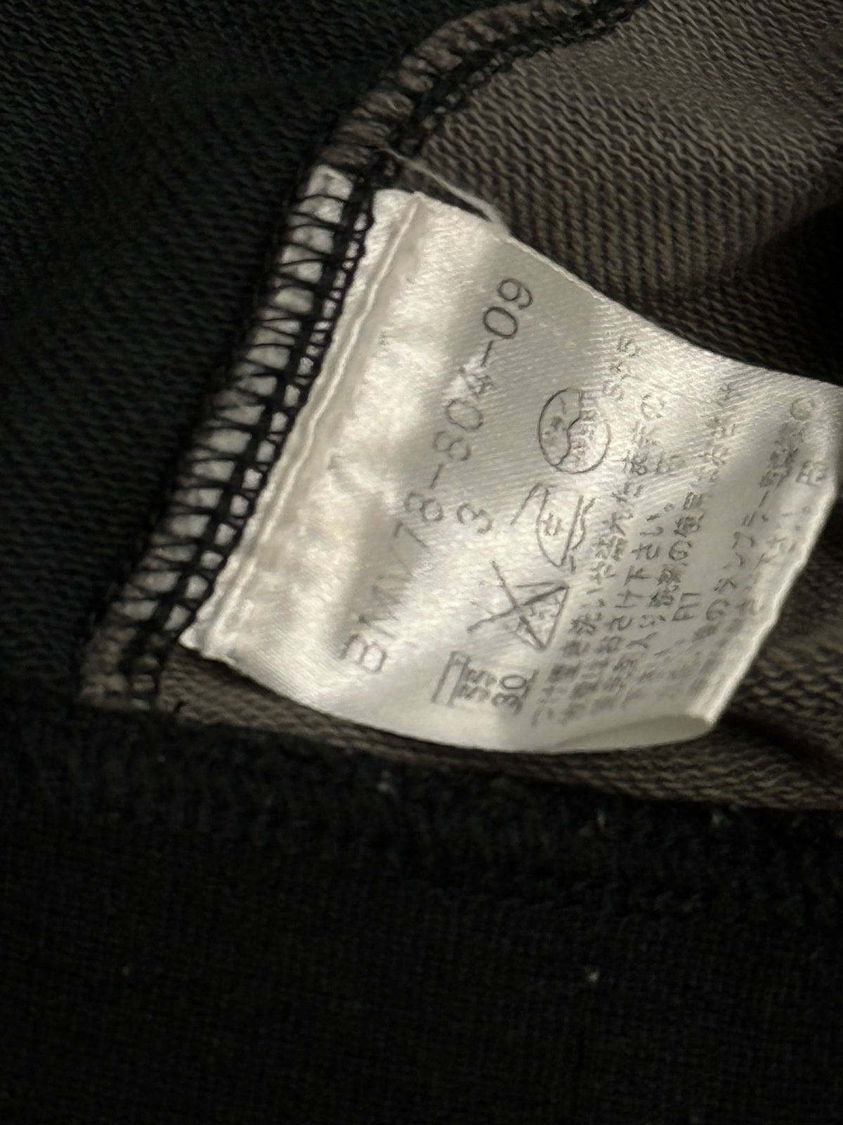 vintage Burberry Black Label sweatjacket