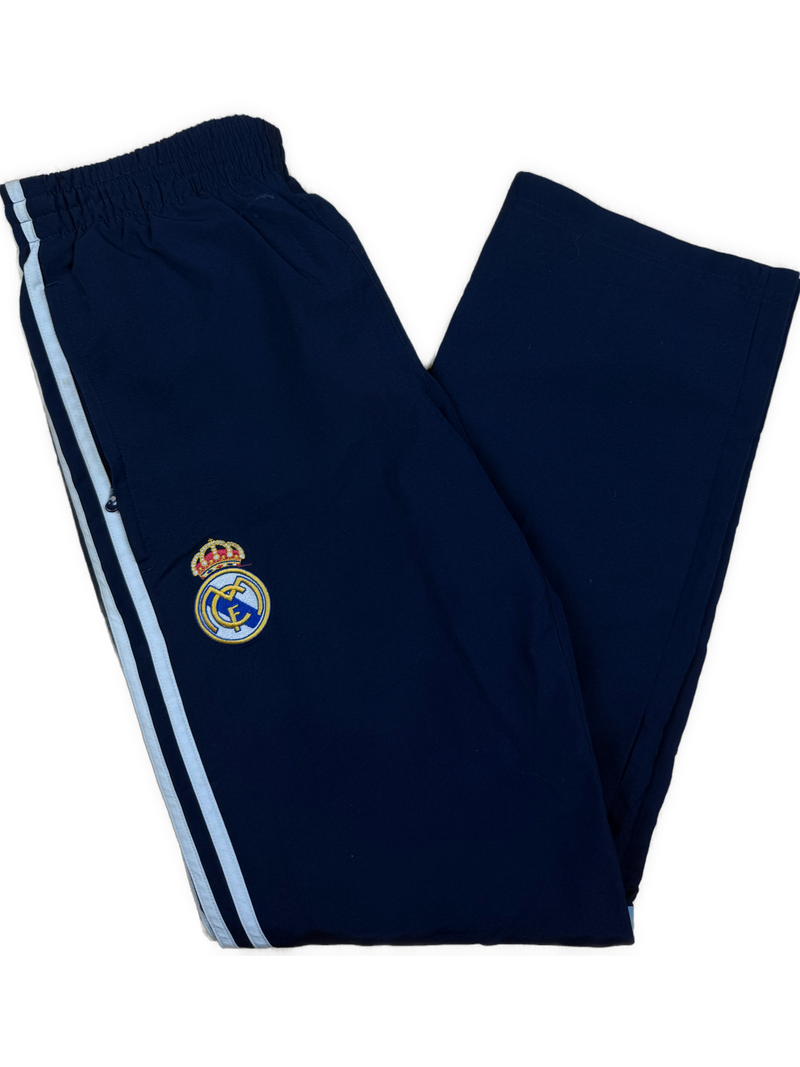 vintage navyblue Adidas Real Madrid trackpants {S}