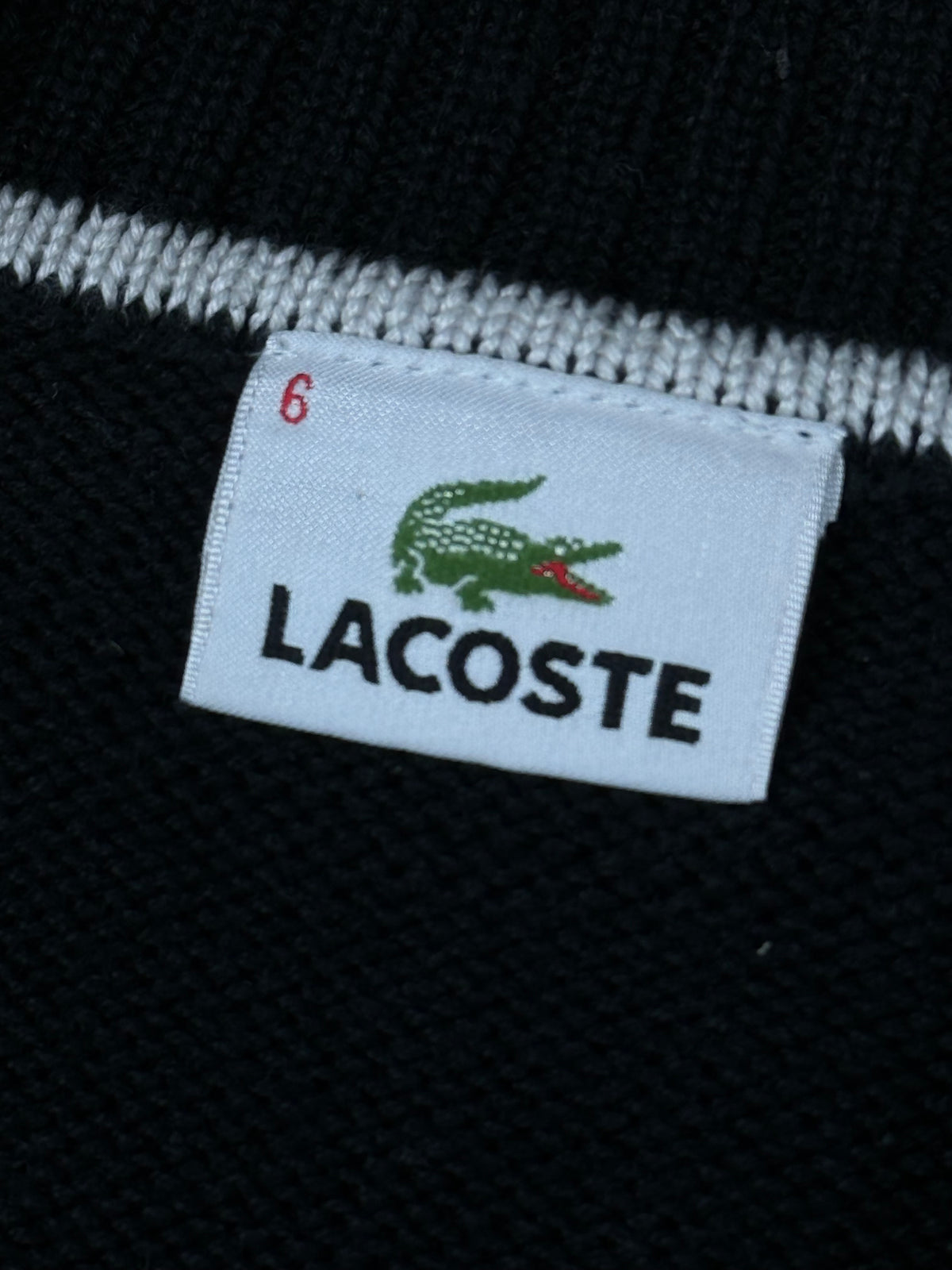 vintage Lacoste sweatjacket {L}