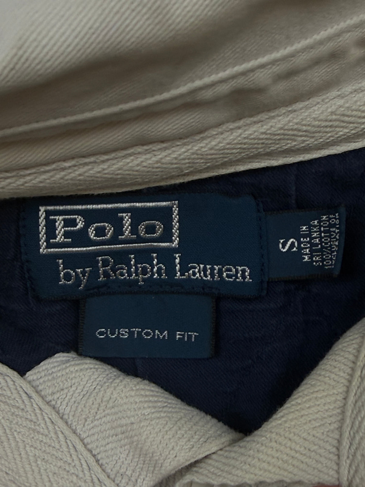 vintage Polo Ralph Lauren polo long {S}