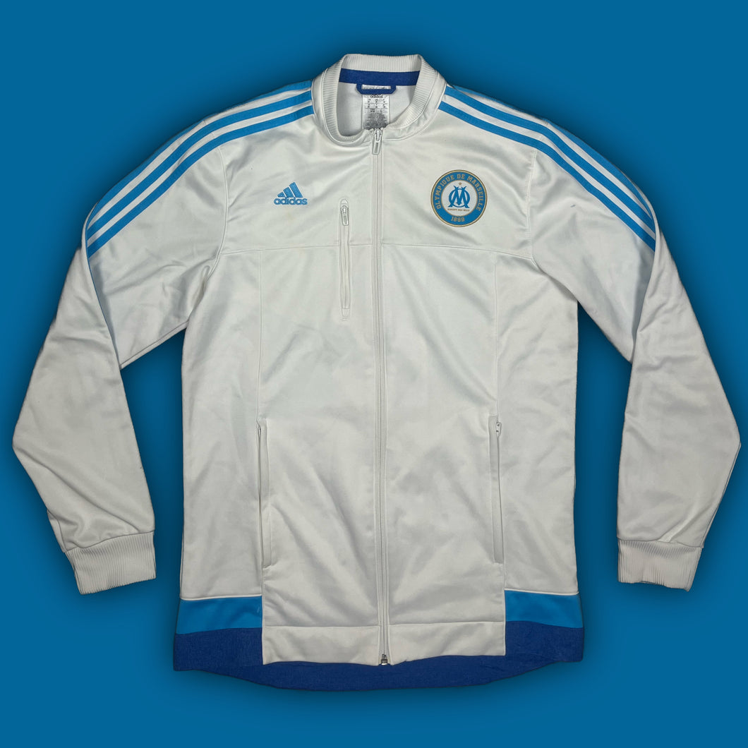 vintage Adidas Olympique Marseille trackjacket {M}