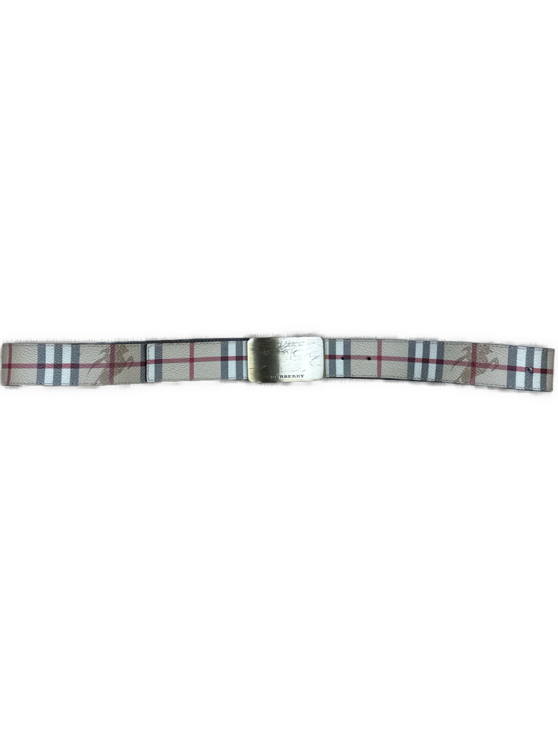 vintage Burberry belt