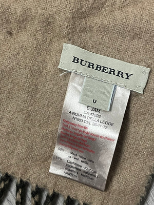 vintage Burberry scarf