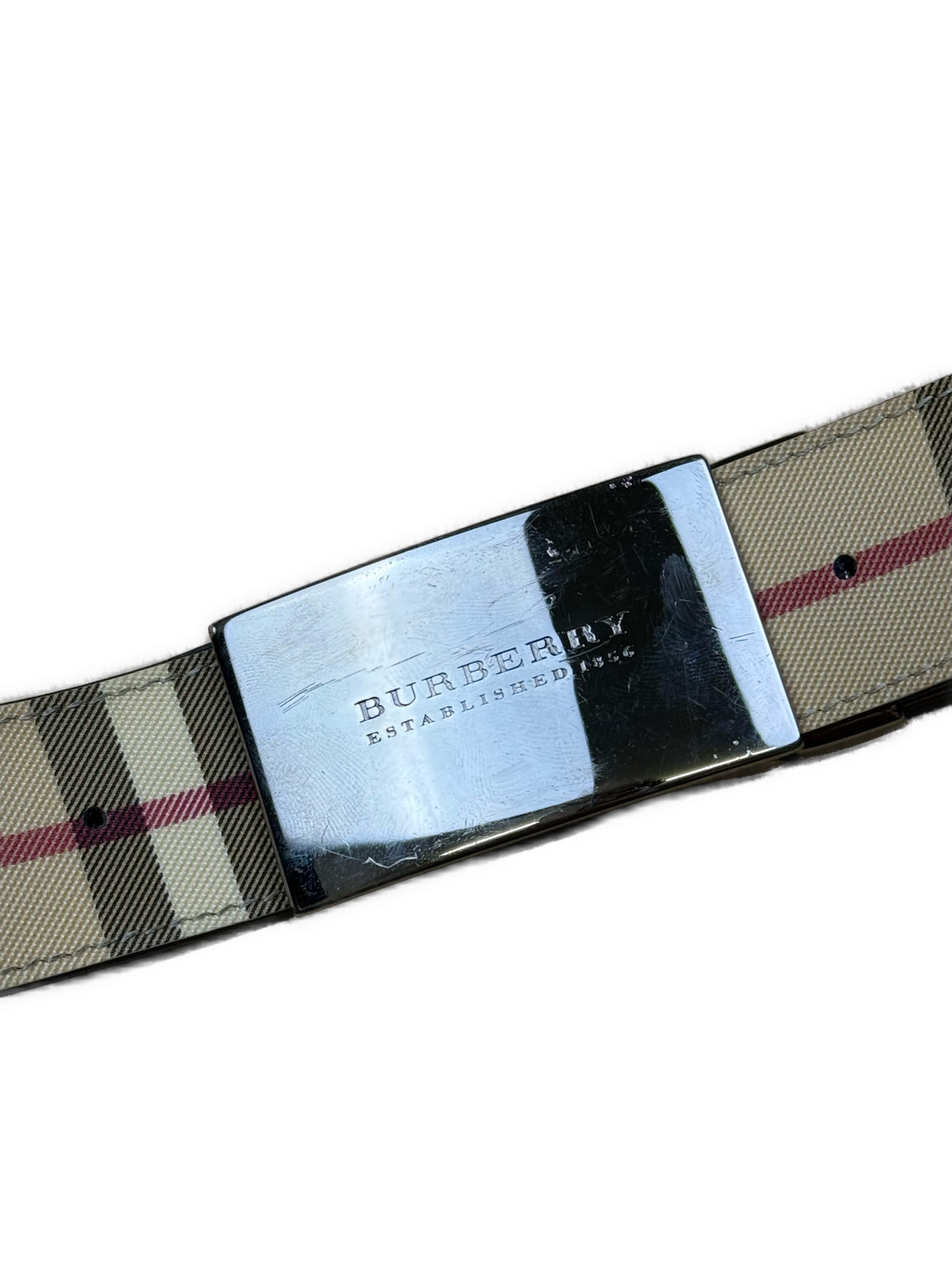 vintage Burberry belt